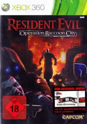 Resident Evil Operation Raccoon City (USA) box cover front